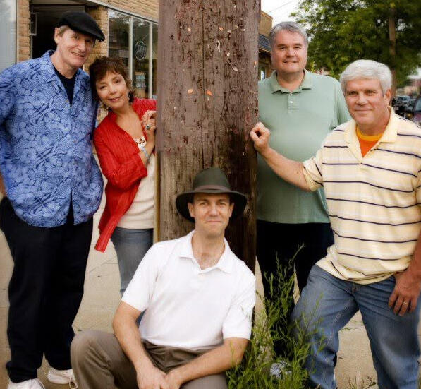 The FlipSide The FlipSide band press photo: (L-R) Gib, Flip, B, Mark, & Jack